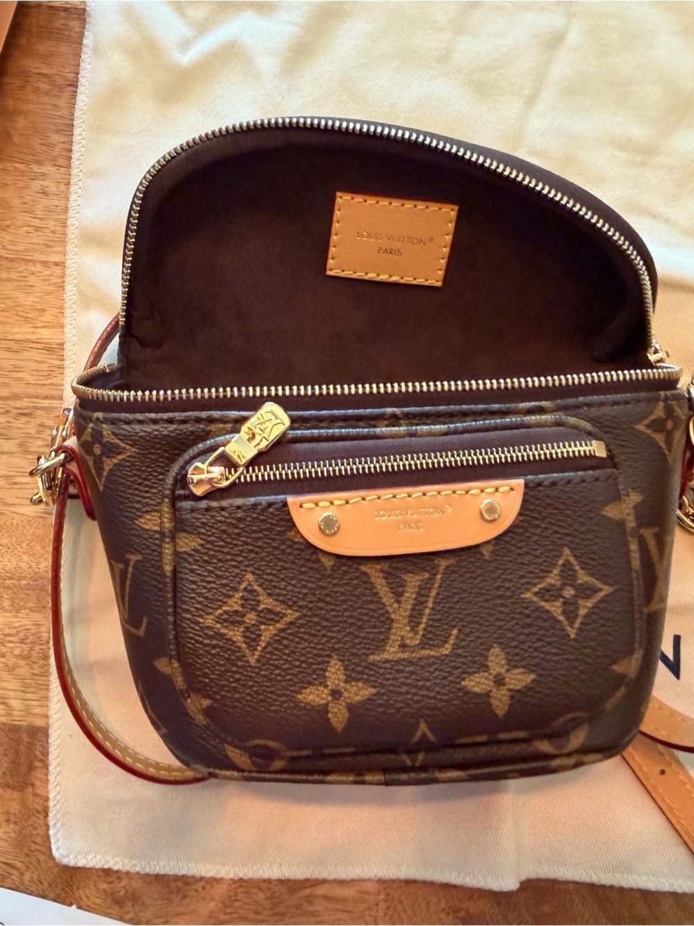 Louis Vuitton Brown Monogram Mini Bum Bag - Picture 6 of 13